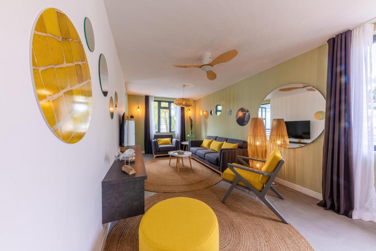 Les Cerisiers Beach Residence, Cosy And Modern 3 Bedroom Apartment Located 50 Metres From The Beach And From All Amenities And Restaurants On The Coastal Road Flic-en-Flacq Exteriér fotografie